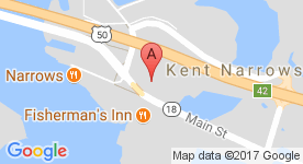 map of Best Western Kent Narrows Inn location